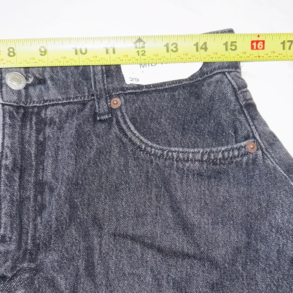 Abercrombie & Fitch Charcoal Denim Skirts - Picture 9 of 10